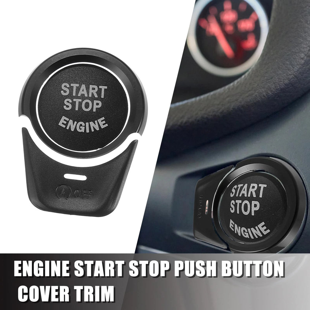 Start Stop Button Cover Sticker Kit Replacement for BMW 1 2 3 4 5 (2011–2020)