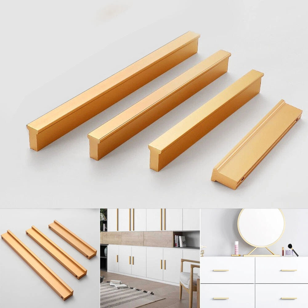 2X Pull Handle for Cabinet Drawer Dresser (Furniture)