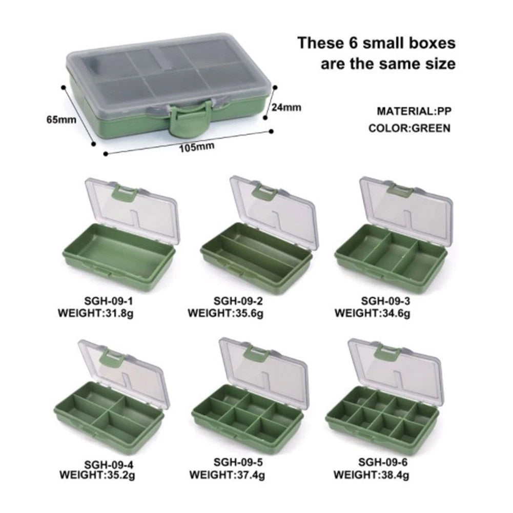 Fishing Box Storage System for Tackle (Green)