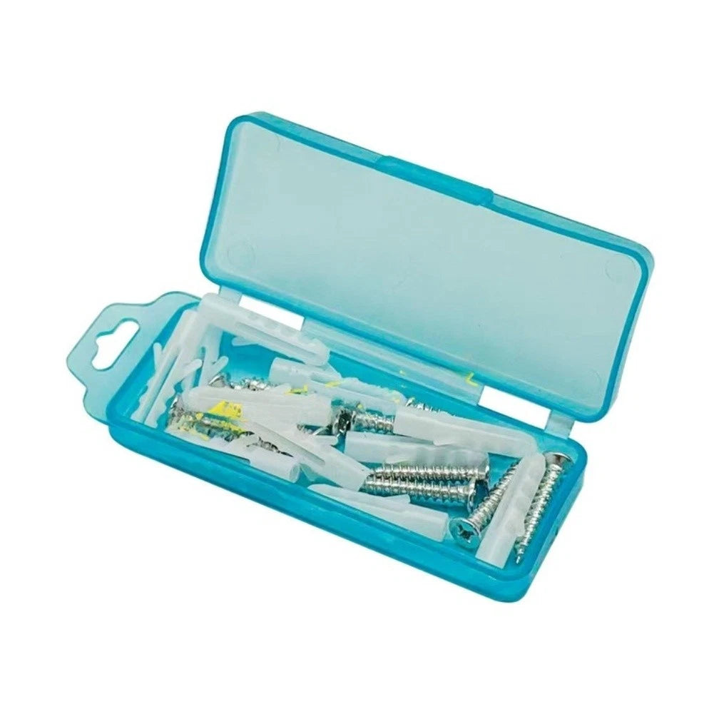 20 Pc Wall Fastener Kit with Plastic Expansion Tubes and Screws