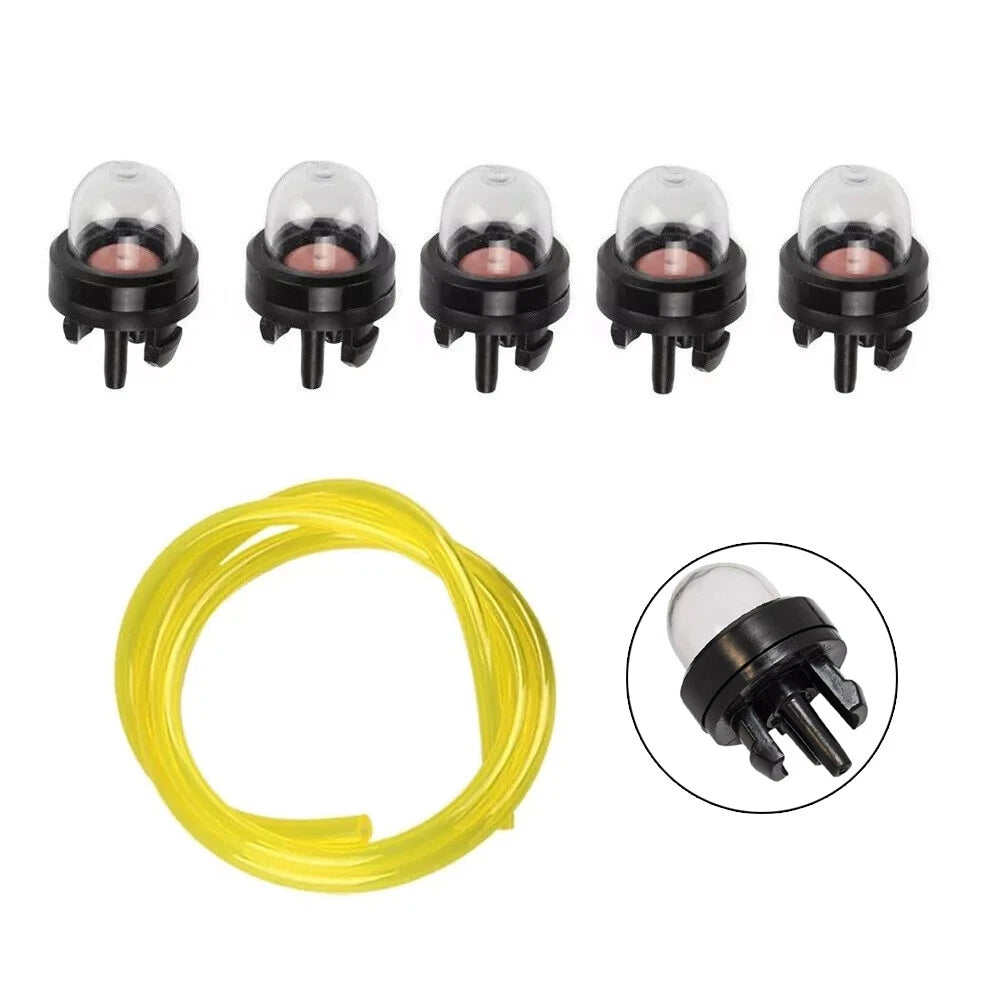 5Pcs Primer Bulb & 2 Feet Fuel Line for McCulloch STIHL MS192C MS211C MS230 MS250