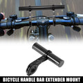 Bicycle Handlebar Extension Bracket for 10cm Aluminum Alloy Black