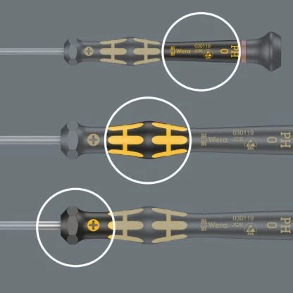 25-Piece Wera Kraftform Micro ESD Set for Electronics
