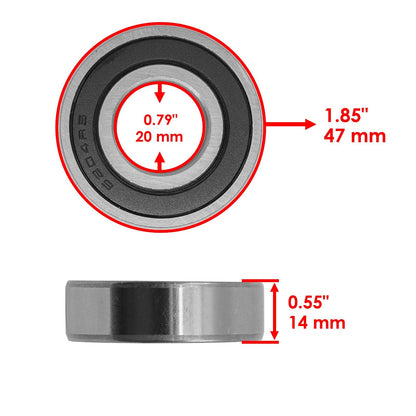 Spindle Assembly Shaft with Bearing for MTD Cub Cadet (2005–2012)