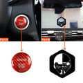 Engine Start Stop Button Cover for Mercedes A B C E GLE GLC CLA (Carbon Fiber)