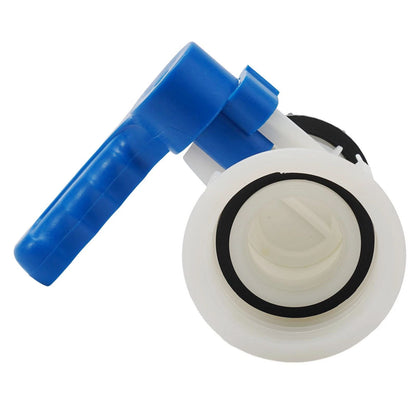 IBC Container Butterfly Valve S60x6 Coarse Thread Drain Valve