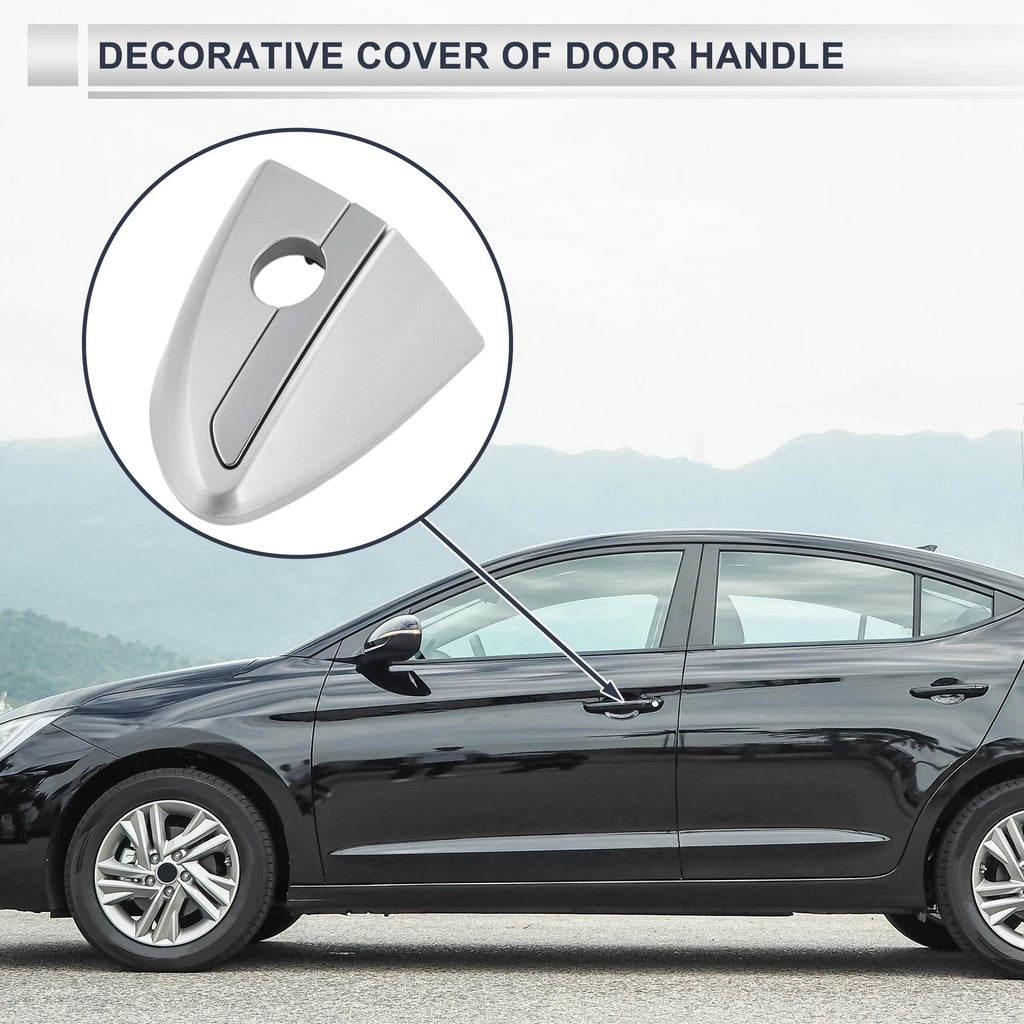 Front Left Door Handle Lock Cylinder Cover for Toyota Corolla (2014–2018)