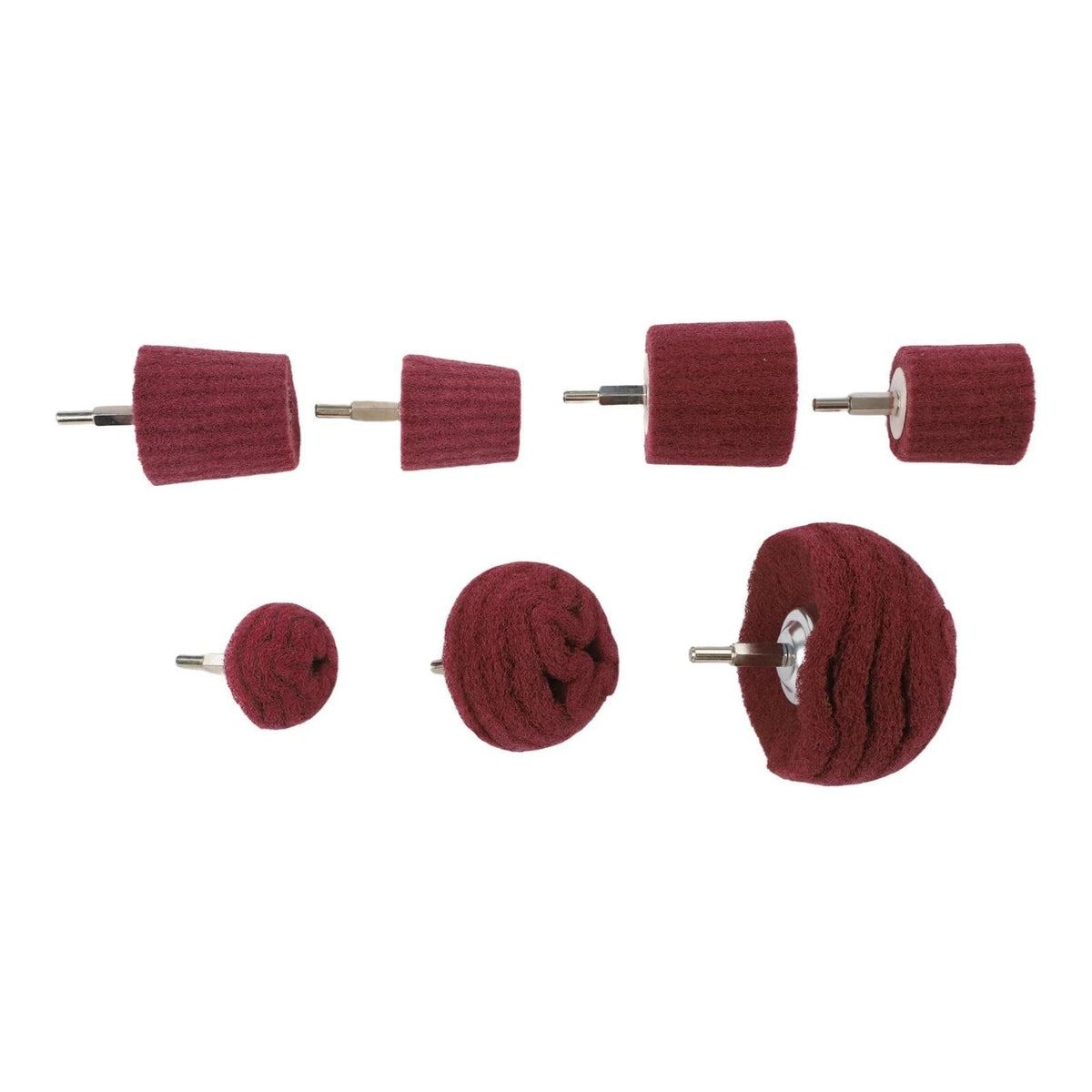 7 Piece Metal Polishing Wheel Set for Rust Removal