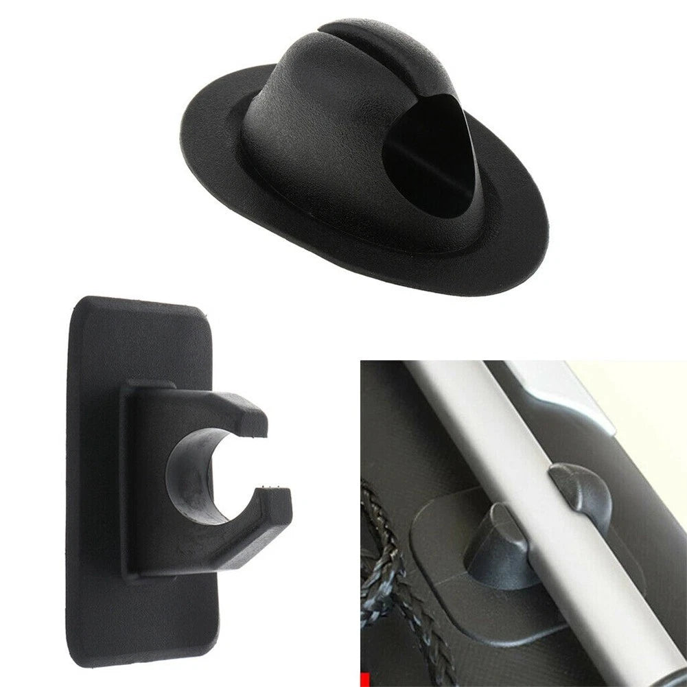 Paddle Clips for Inflatable Boat (1pcs) - Black/Grey
