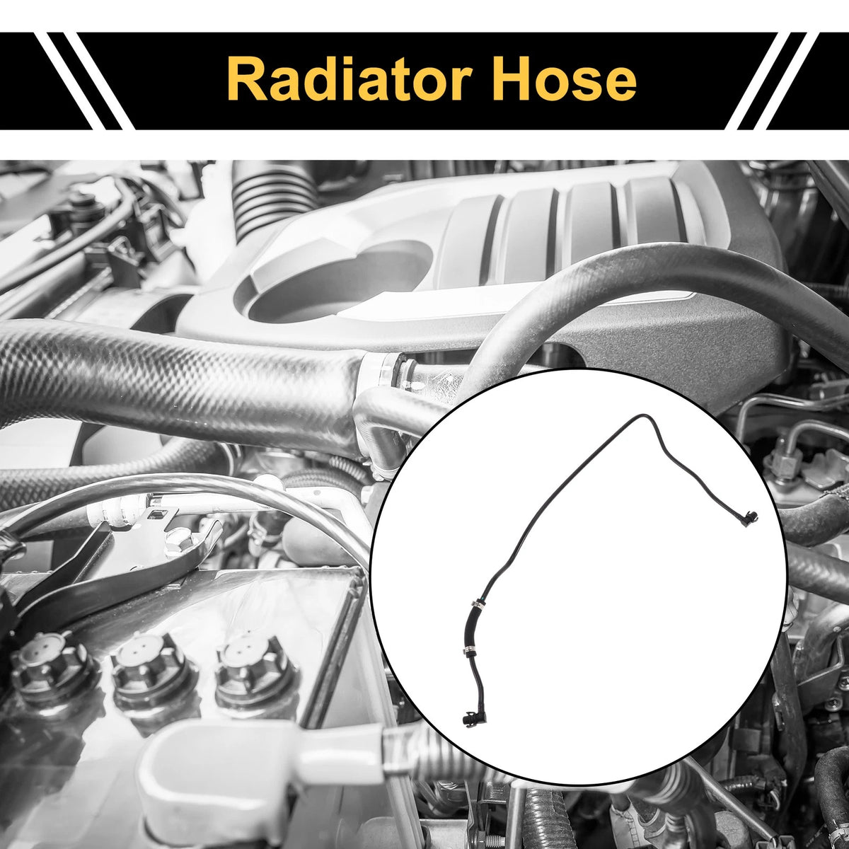 Radiator Hose for Land Rover Range Rover Velar (2018–2023) LR091647/T4 A2938