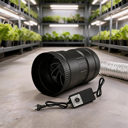 Inline Duct Fan Kit for Small SFor Paces (19.5x10cm)