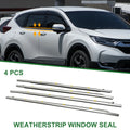 Window Seal Weatherstrip Kit 4pcs Replacement for Honda CR-V (2017–2020)