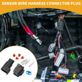 2 Pin Waterproof Sensor Wire Harness Connector Plug for Car Boat RV