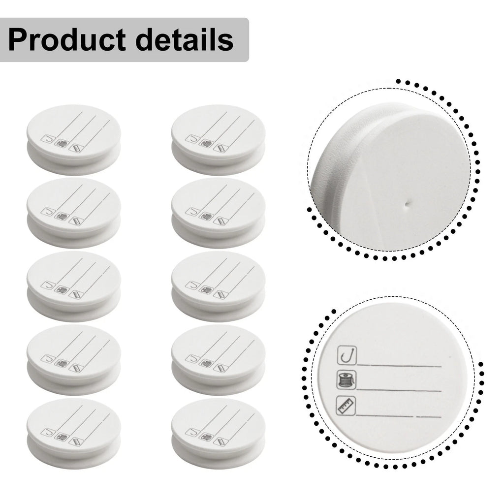 10pcs EVA Foam Spools for Carp Fishing Rigs
