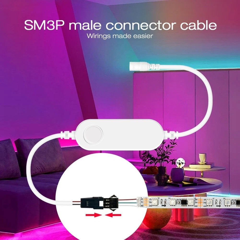 LED Strip Controller for ESP32 (DC12-24V RGB)