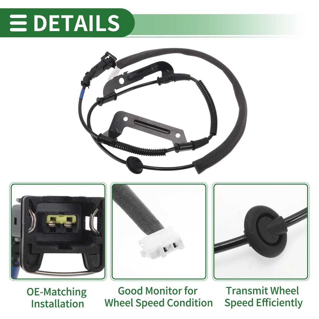ABS Wheel Speed Sensor No. 919200W000 for Hyundai Santa Fe (2013–2018)