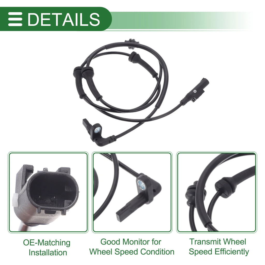 ABS Wheel Speed Sensor No. 68351461AA for Jeep Compass (2015–2020)