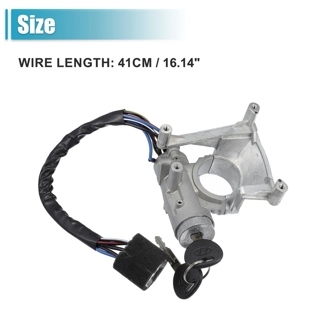 Ignition Lock Cylinder Switch Housing Assembly for Hyundai Accent (1) (1994–2005)