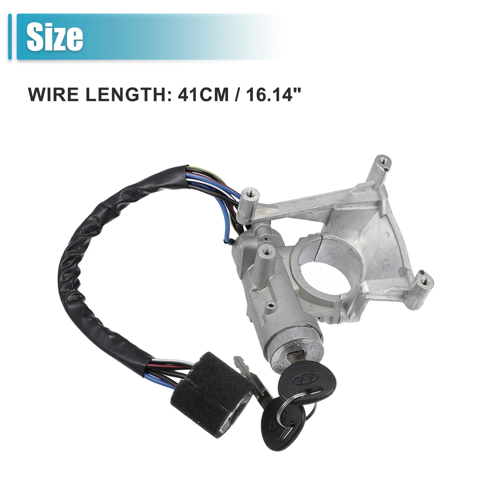 Ignition Lock Cylinder Switch Housing Assembly for Hyundai Accent (1) (1994–2005)