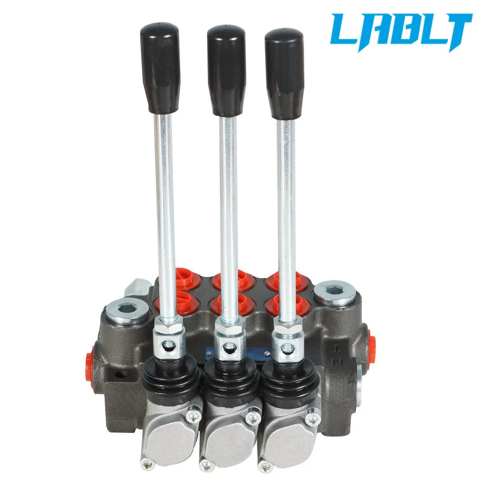 3X Hydraulic Directional Control Valve for P40 (Manual Operate, 13GPM)