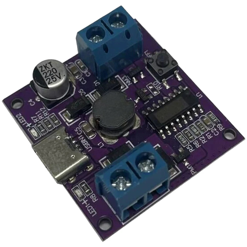 DC Motor Speed Controller for Brushless Fans (5V, 7V, 9V)