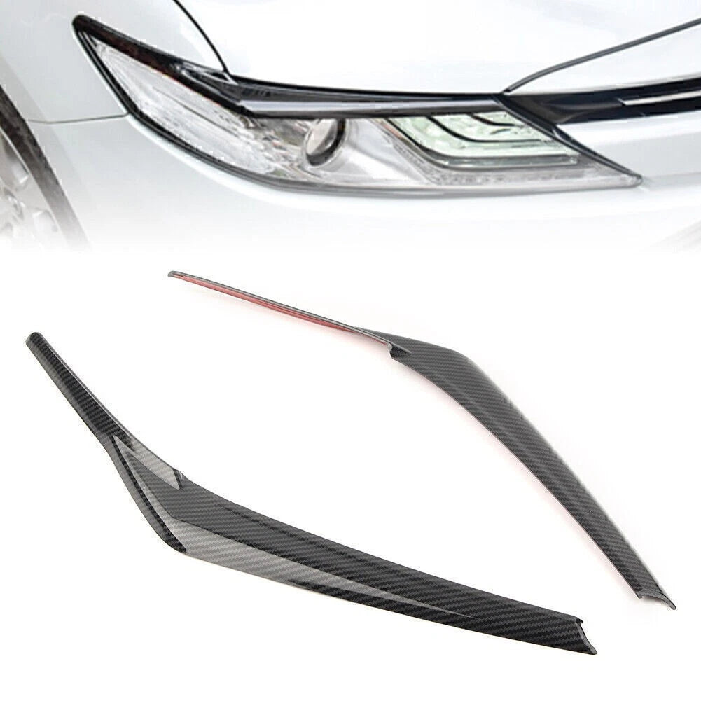 Headlight Eyebrow Trim for Toyota Camry SE XSE (2018–2024)