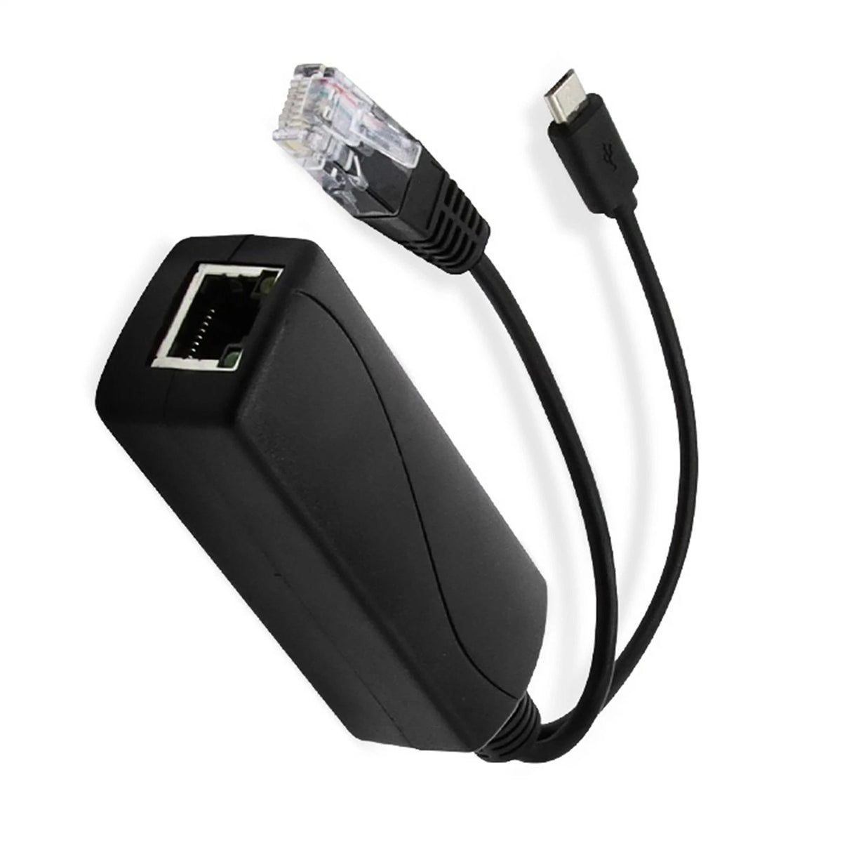 10W 48V to 5V 2A Micro USB PoE Splitter Adapter
