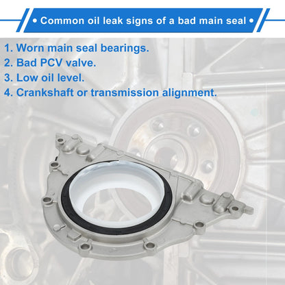 Rear Crankshaft Oil Seal with Flange for BMW X5 550i (2009–2013)