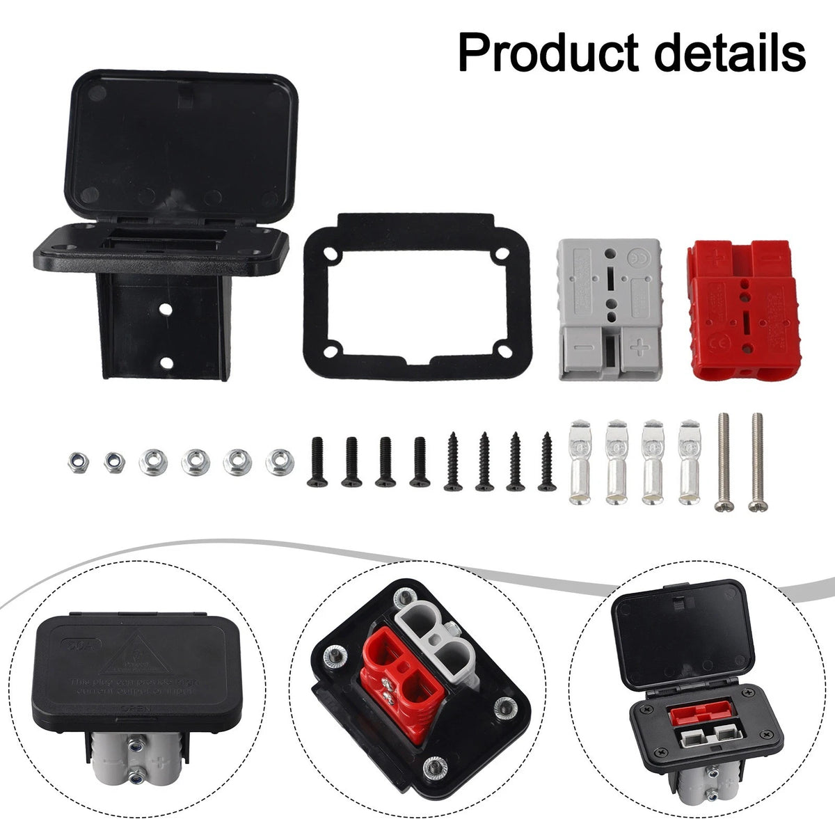 Dual Flush Mount Panel for Universal Fit (Simplified Installation)