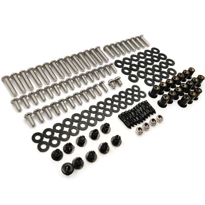 Complete Fairing Bolts Kit for Kawasaki Ninja ZX10R (2004–2005)
