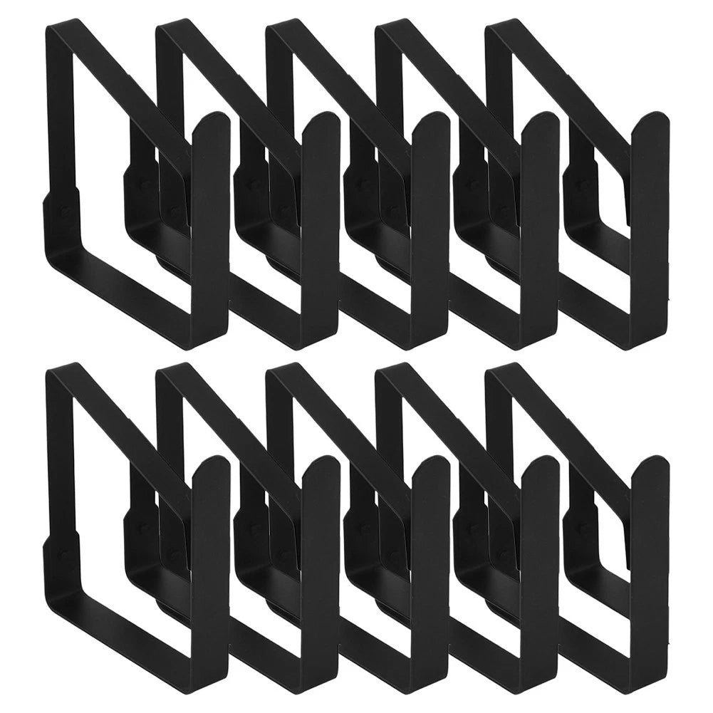 10 Stainless Steel Tablecloth Clips for Outdoor Use (Various Tables)