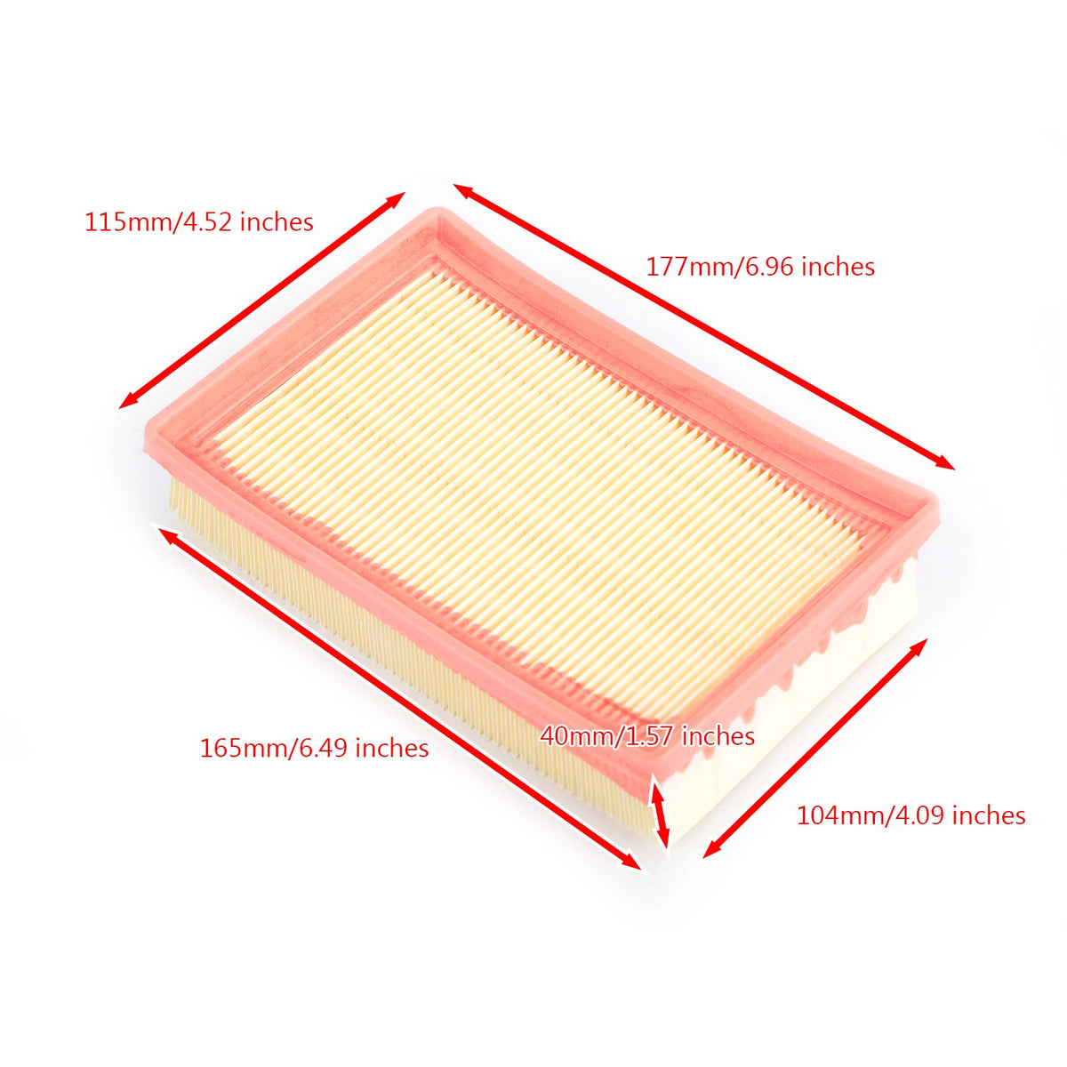 Air Filter for BMW R1200 GS/TE/Enduro/Adventure/R/RS/RT (2013–2018) T9
