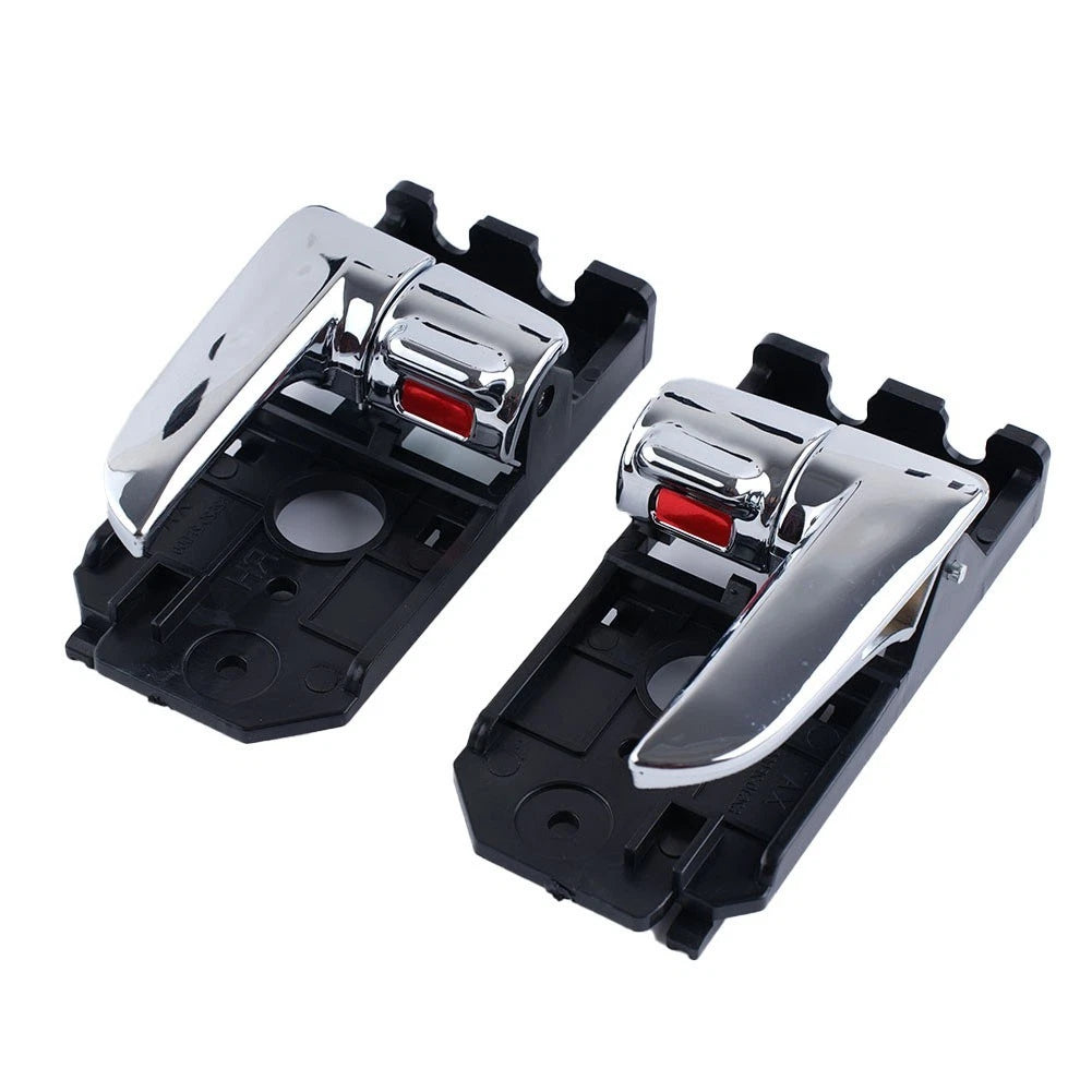 2X Inner Door Handle Set for KIA (2004–2009) Left & Right Chrome