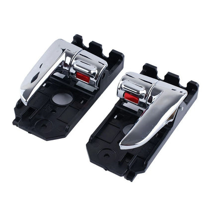 2X Inner Door Handle Set for KIA (2004–2009) Left & Right Chrome
