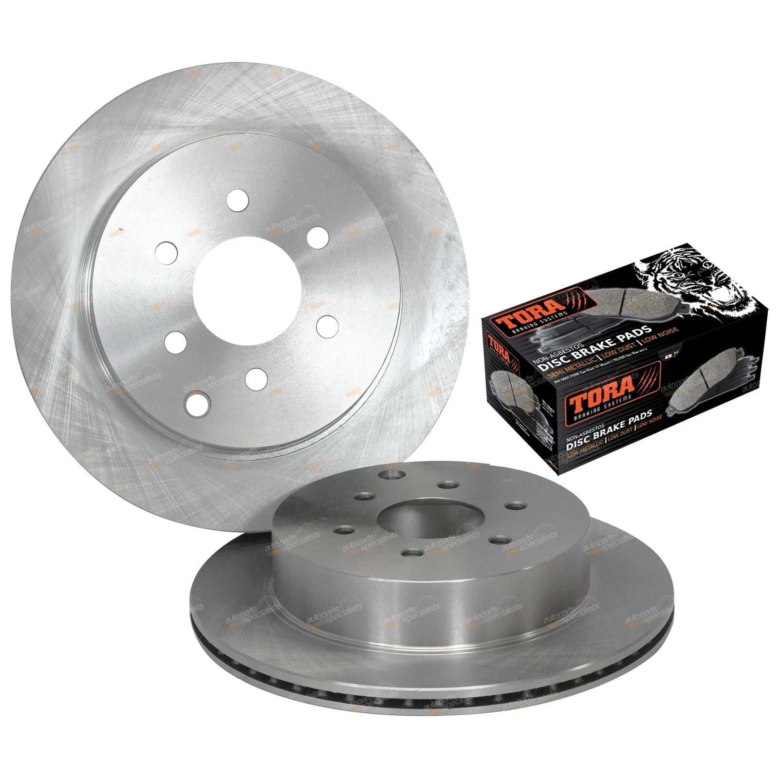 Rear Disc Brake Rotors + Pads for Pathfinder R51 (2005–2013)
