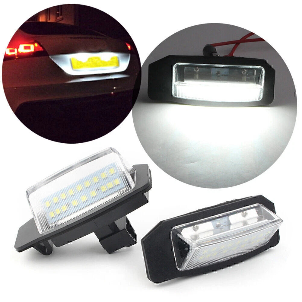 2X LED License Plate Light for Mitsubishi Outlander (2006–2021)