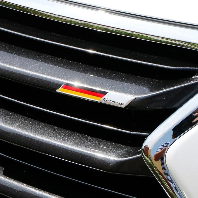 Germany Flag for Car Front Grille (Universal Fit)