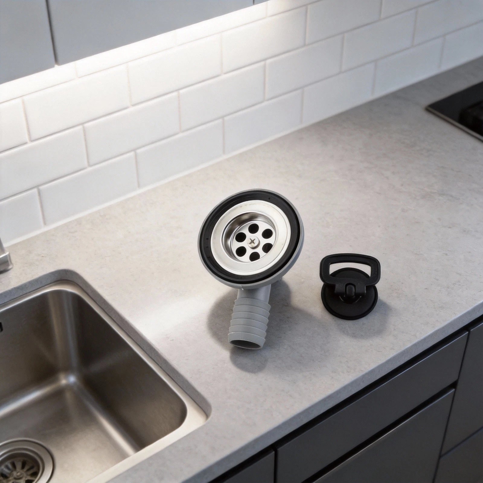 Boat Deck Floor Drain for RV (Quick Installation)