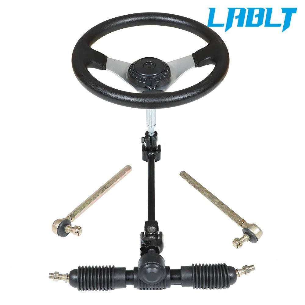 Steering Wheel Assembly Set for 110cc Go Kart (LABLT)