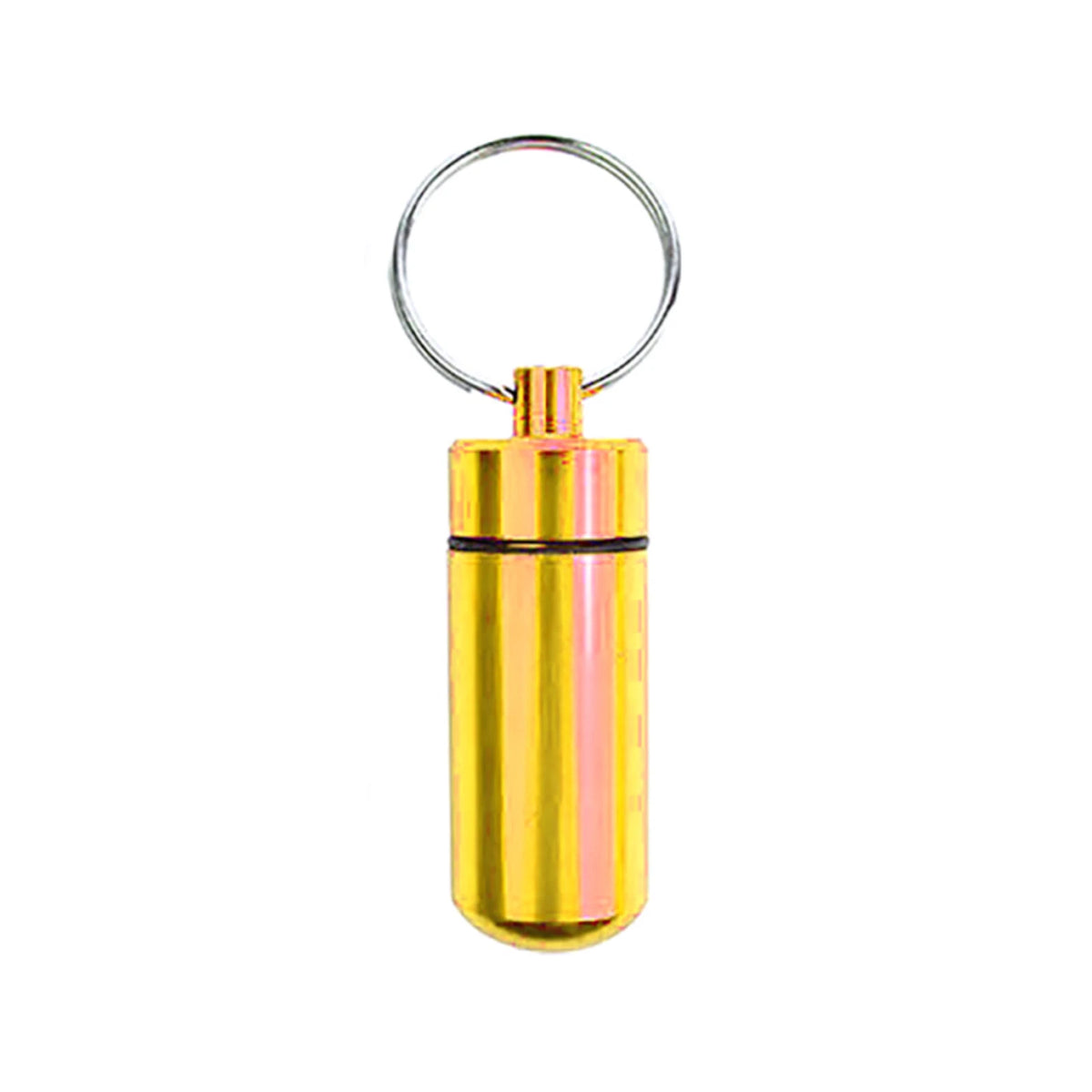 5Pcs Pill Bottle Keychain Case for First Aid Container
