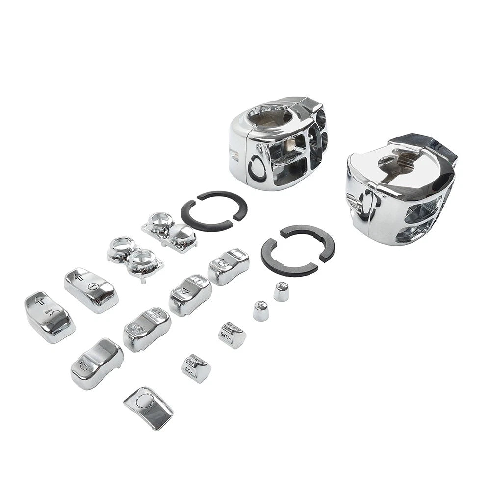 Handlebar Control Switch Housing Cap Button for Harley Road Glide (2014–2023)