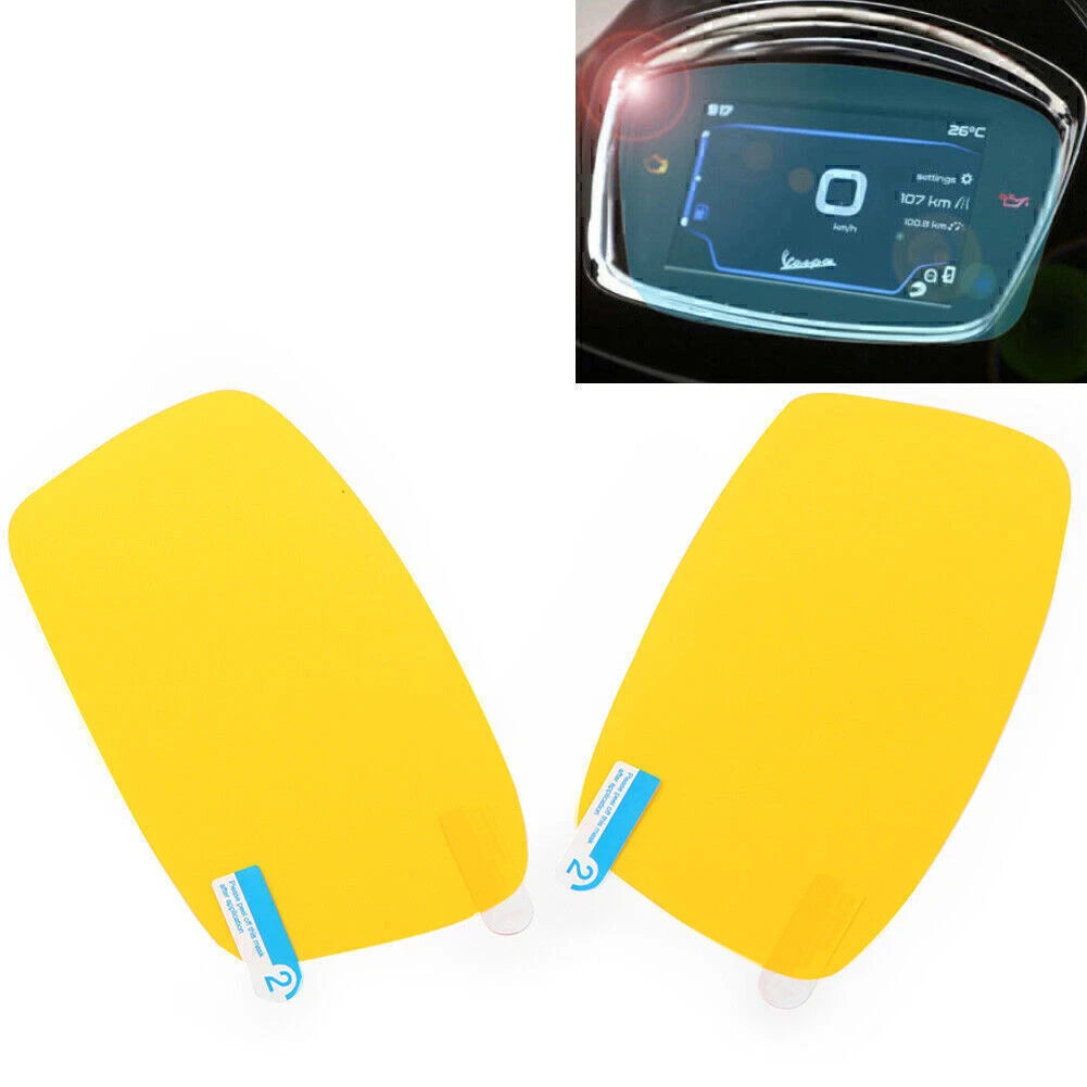 TPU Instrument Dashboard Screen Protector for Vespa GTS300 HPE (2019–2023)