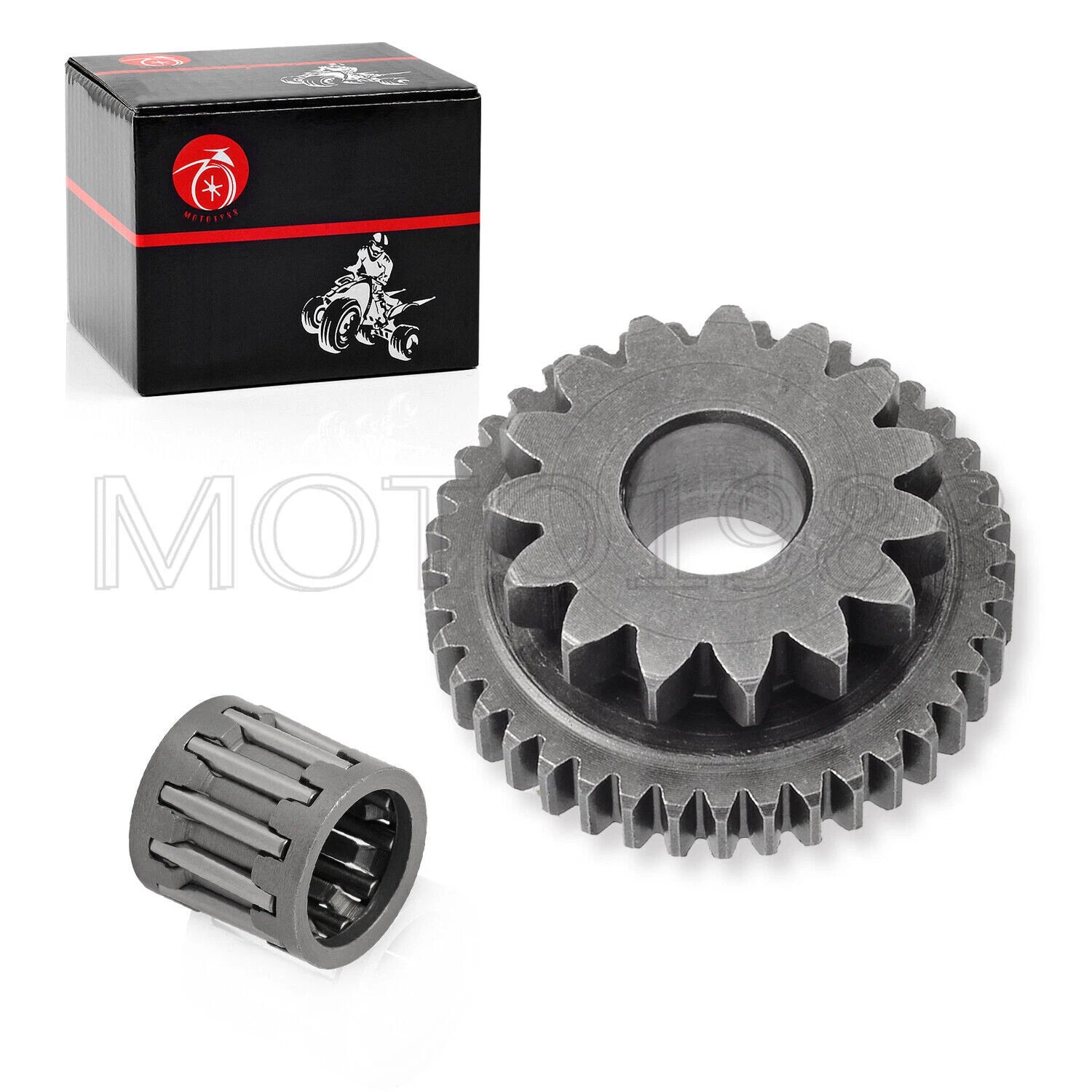 Starter Idler Gear + Bearing for Yamaha Grizzly 400 450 660 (2000–2014) 5GH-15512-00-00