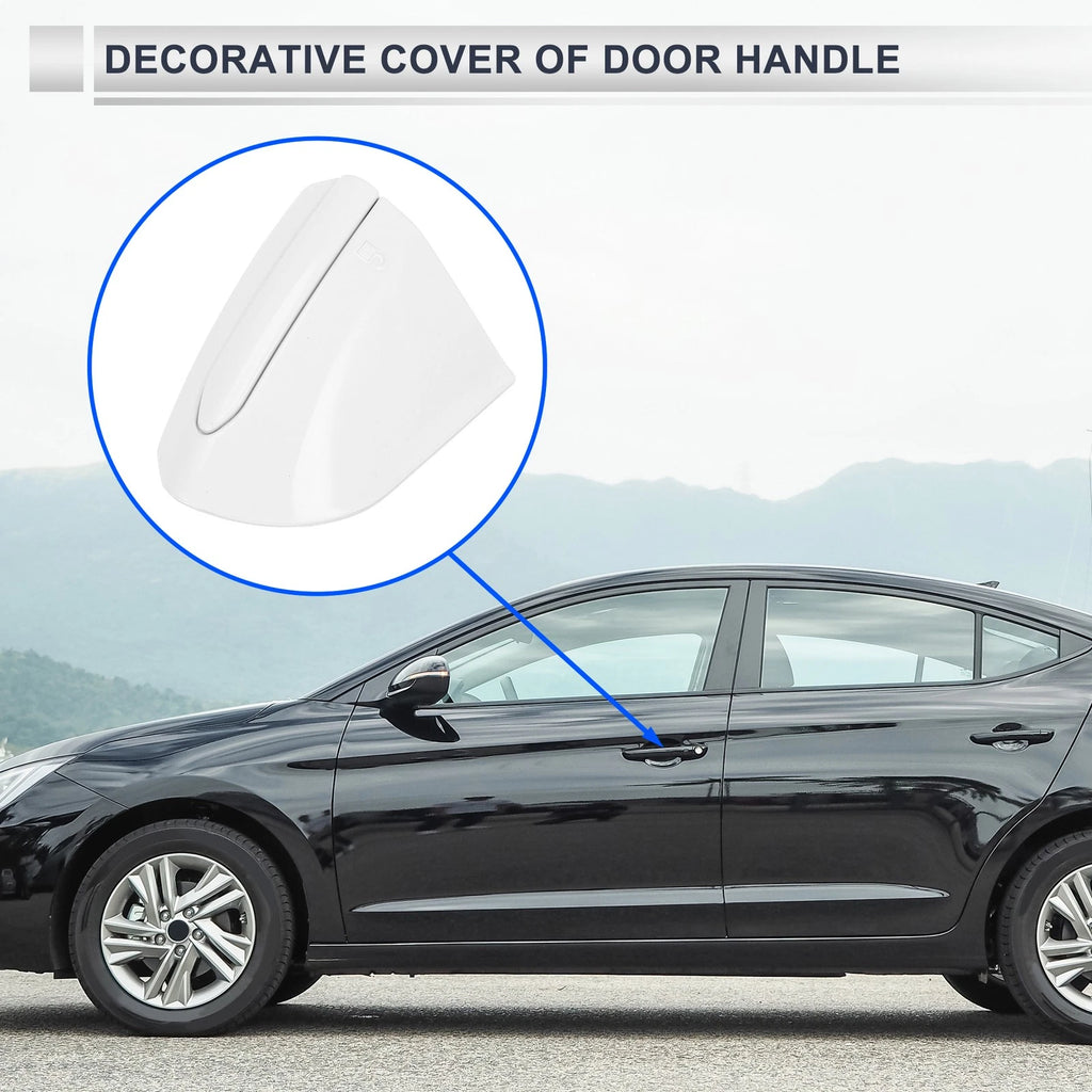 Front Left Door Handle Protector for Ford Mondeo Edge Taurus (2013–2020)