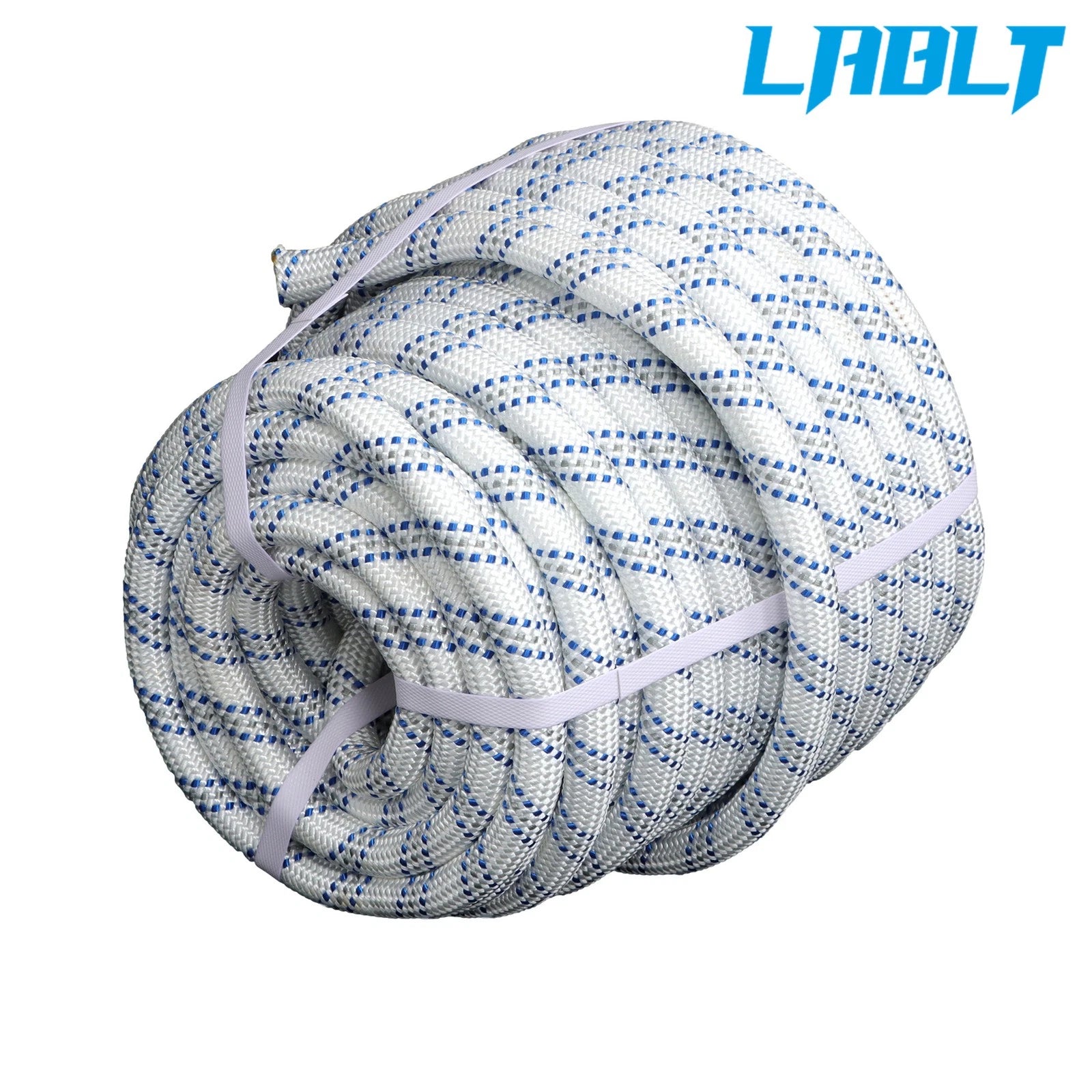 3/4"×120' Double Braid Polyester Bull Rope for Arborist Rigging