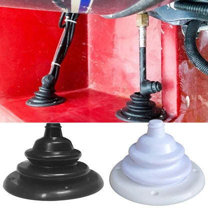 Gland Style Black Rubber Cable Protector 105mm for Marine Use