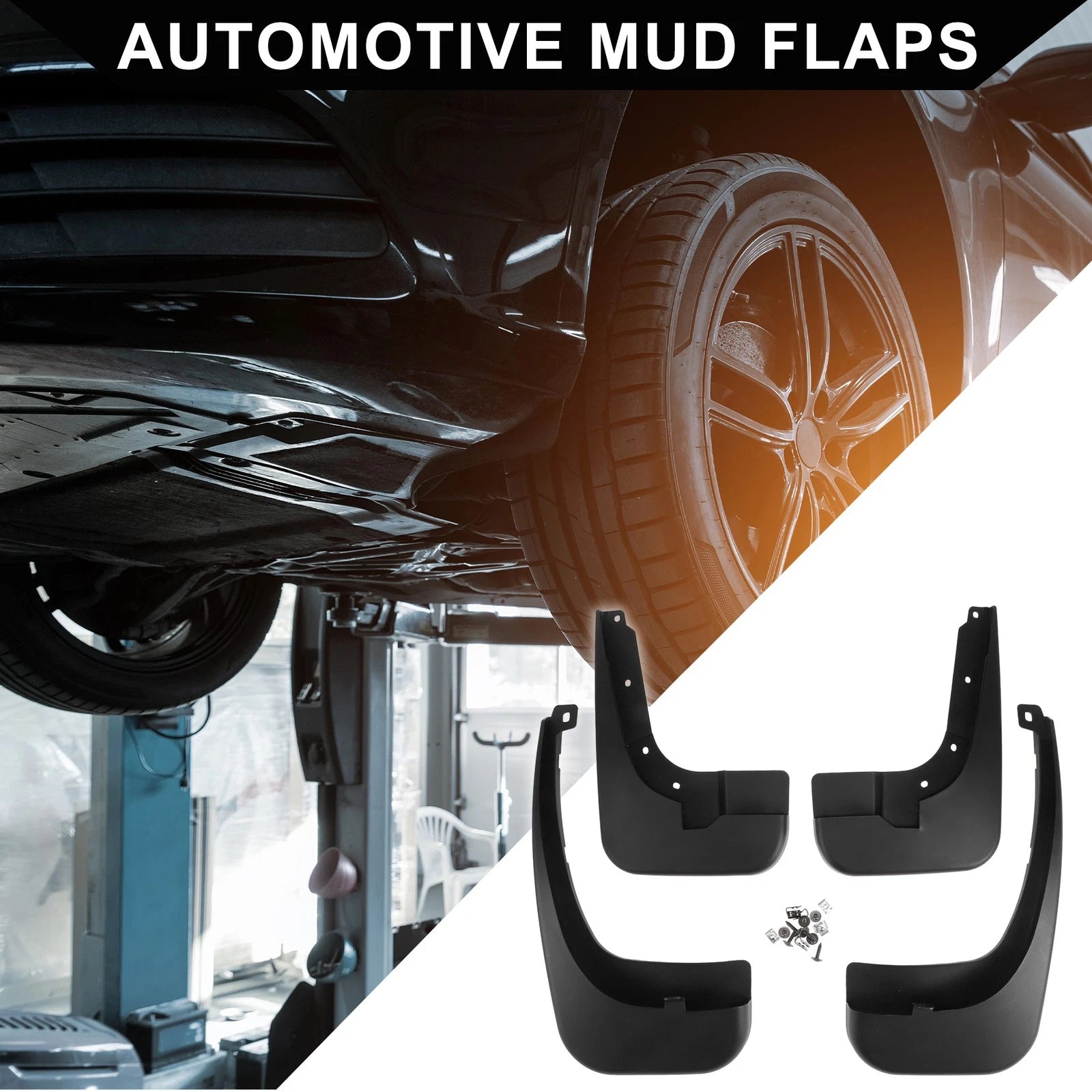 Front Rear Side Mud Flaps Splash Guards for Mercedes-Benz Vito W447 (2015–2024)