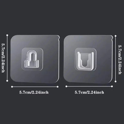 Transparent Hooks for Kitchen Use (No specific years or models)