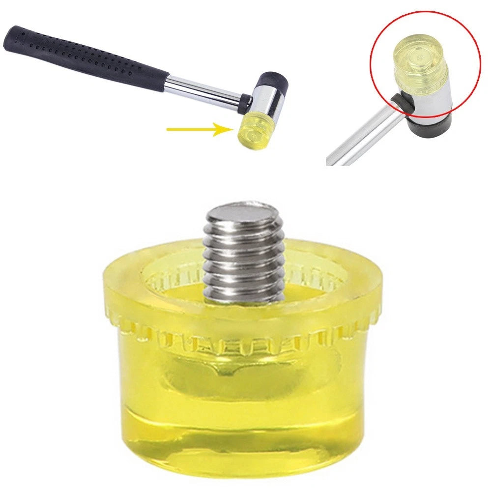 Replacement Head Hammer Head Dent Repair Double Yellow Machinist Hammer