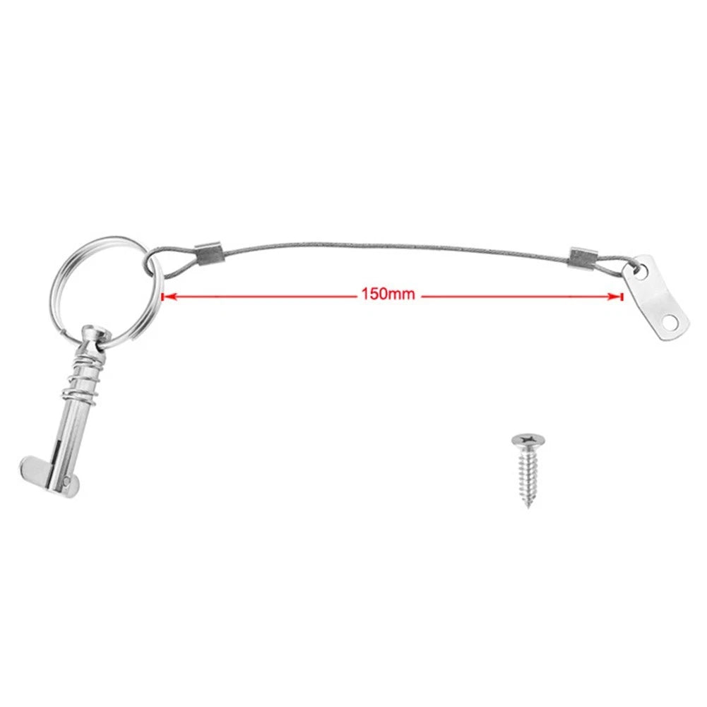 6mm Quick Release Pin for Marine Applications (Stainless Steel)
